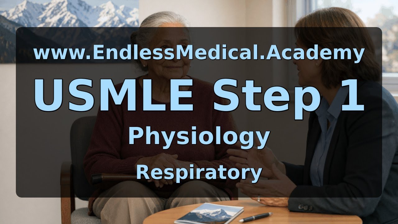 Respiratory, Physiology, USMLE Step 1 - Full Vignette with Extended Explanations