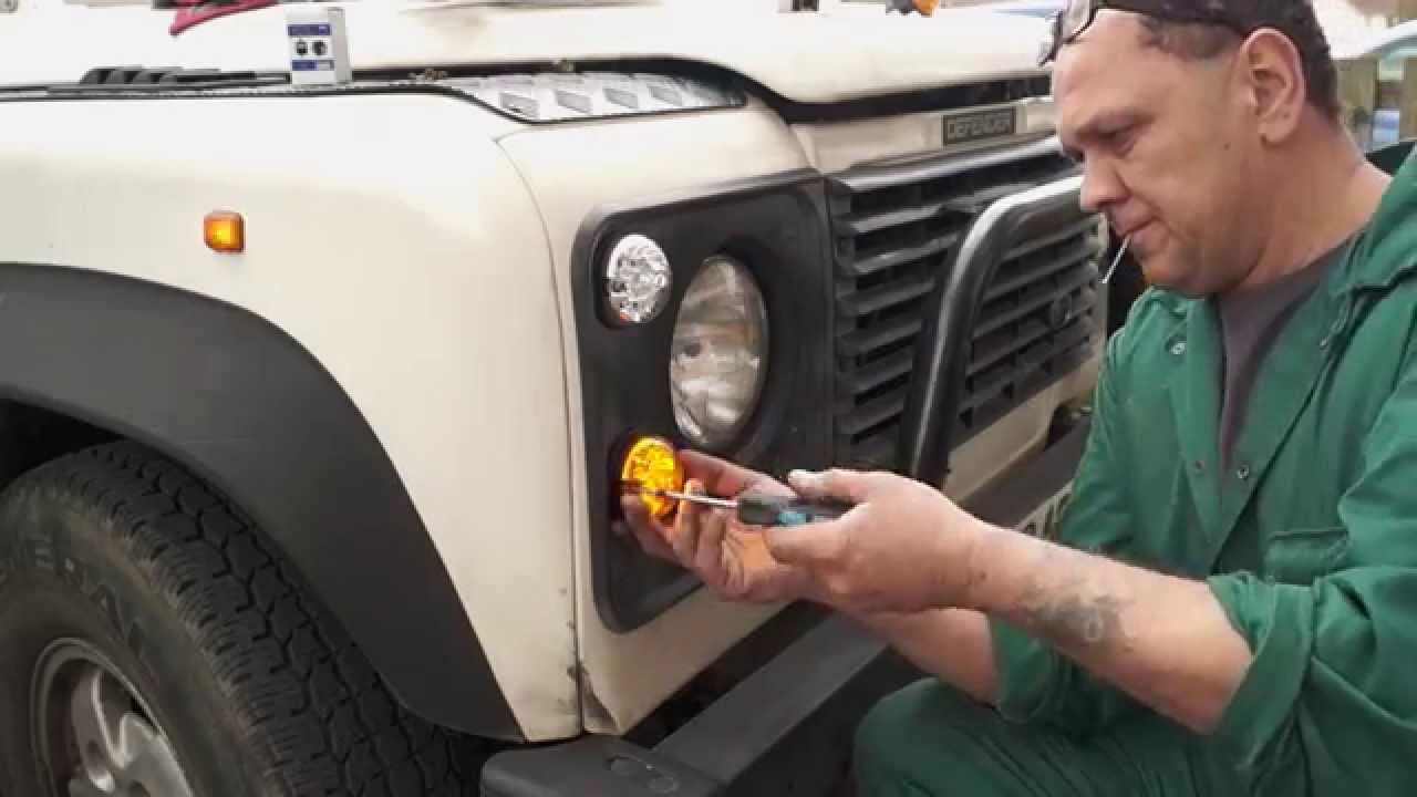 Установка светодиодных ламп на Land Rover Defender — искусство обслуживания Land Rover