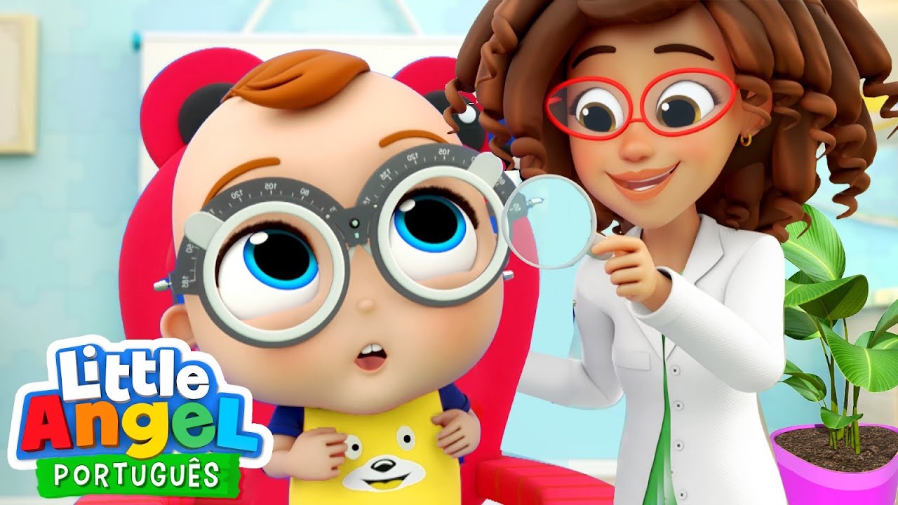 Bebês Também Vão ao Oftalmologista, Joãozinho! 👀 | Canal do Joãozinho - Little Angel Português