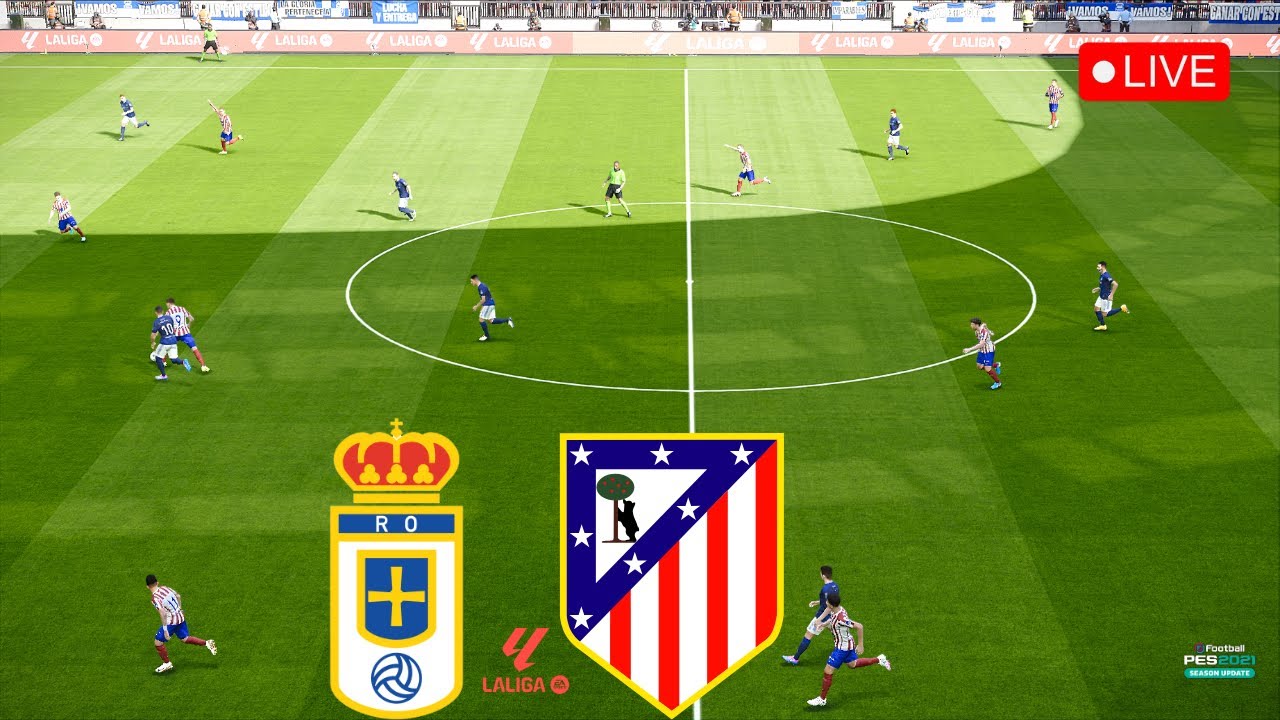 Real Oviedo vs Atlético de Madrid • La Liga 2025/26 • PES 21 Match Simulation