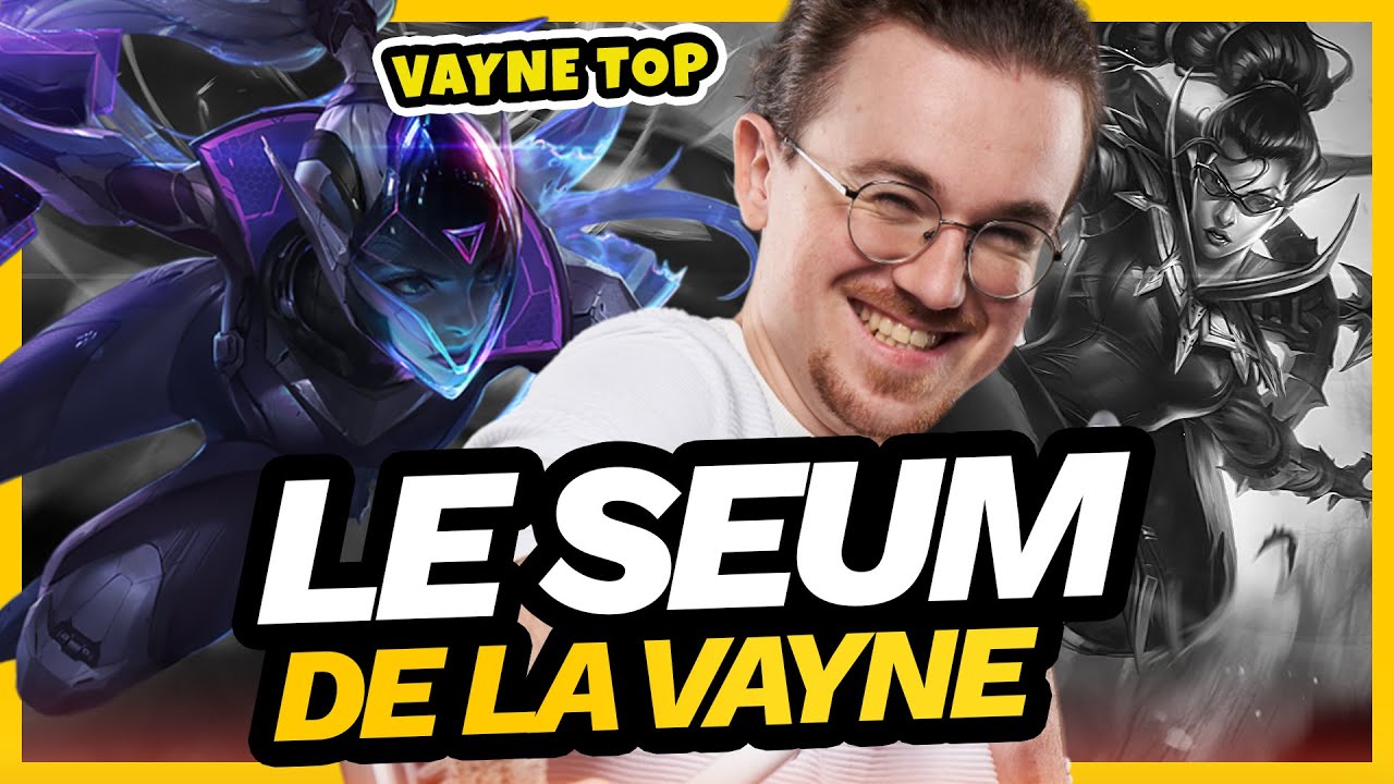 JE FOU LE SEUM À UNE VAYNE TOP AVEC @Sixen • League of Legends