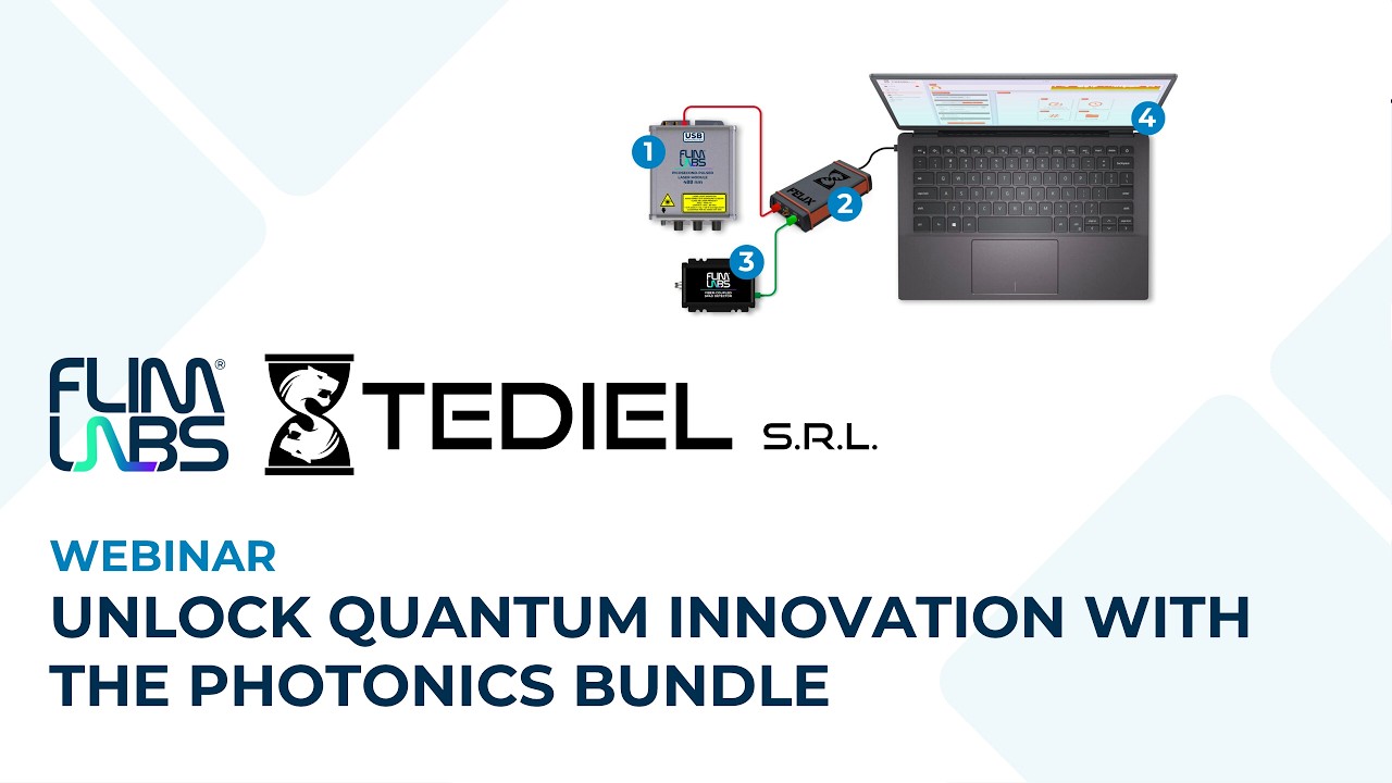 FLIM LABS & TEDIEL - Unlock Quantum Innovation with the Photonics Bundle | Webinar