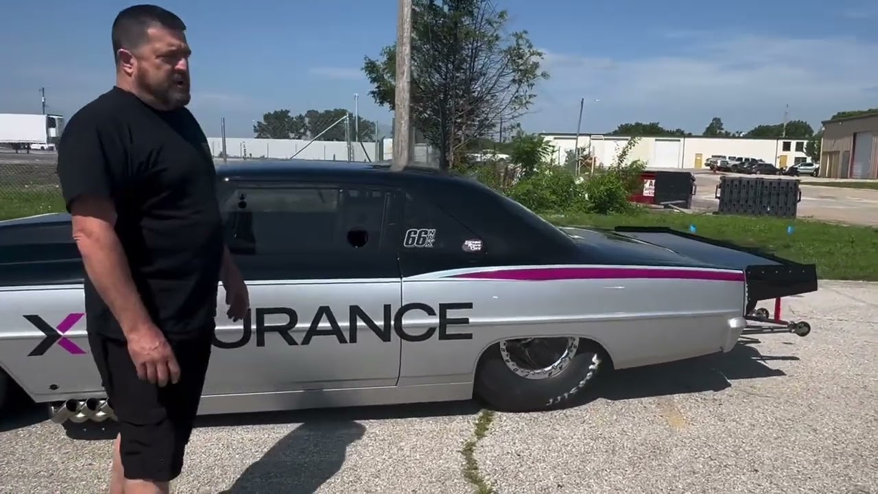 Larry debuts his new NPK ‘66 Chevy II
