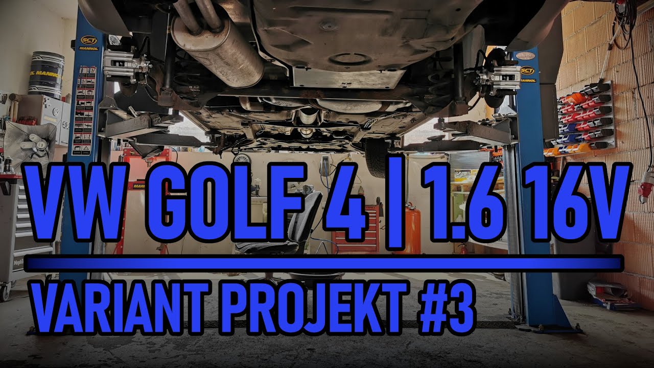 VW Golf 4 1.6 16V | Das Variant Projekt - Bremssattel Bremsscheiben Bremsbeläge [203] Teil 3/6 👨‍🔧