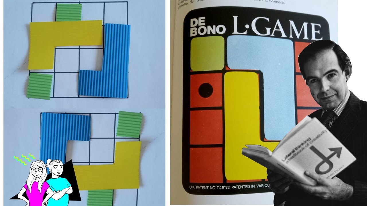L game: un gioco astratto di E. De bono (print'n'play)