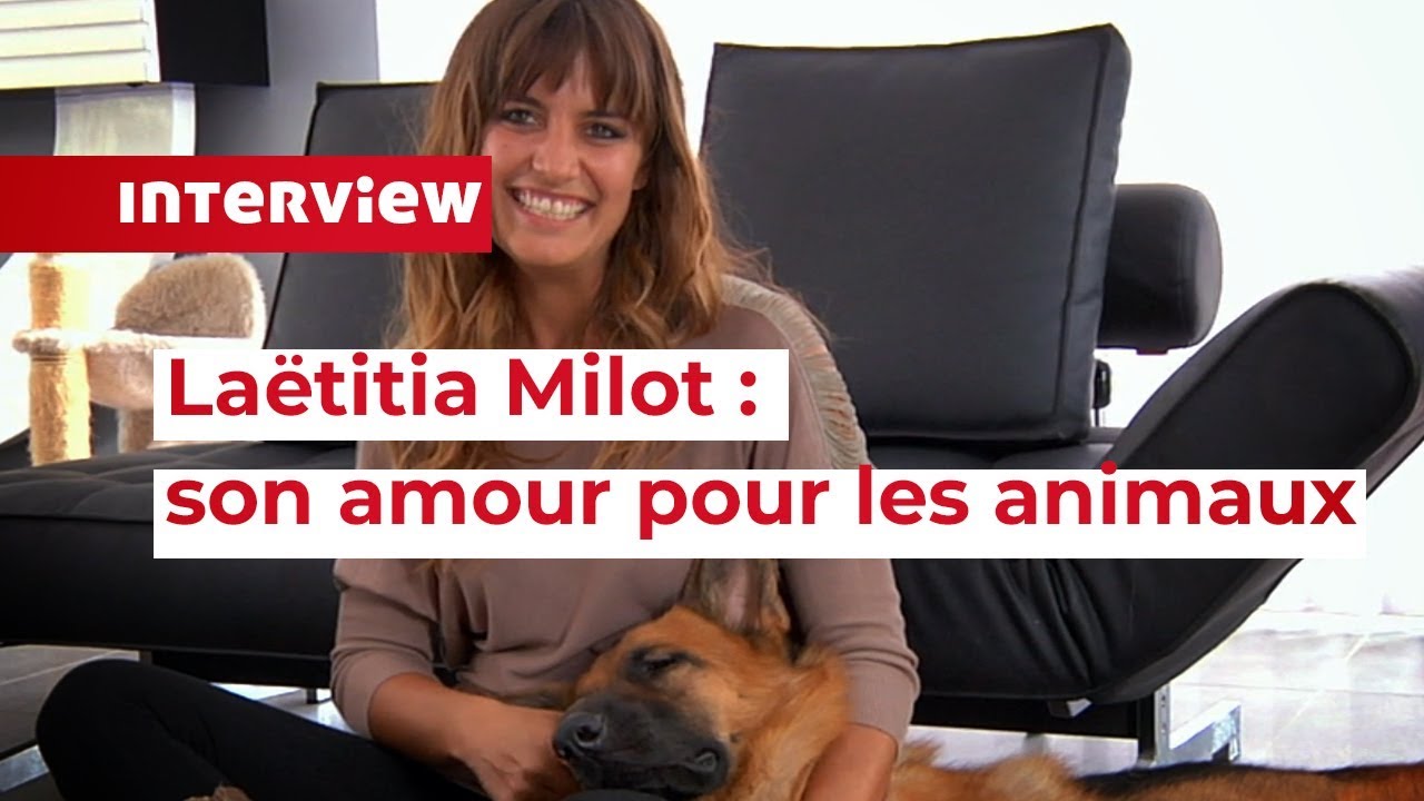 Laëtitia Milot invite 30 Millions d'Amis chez elle