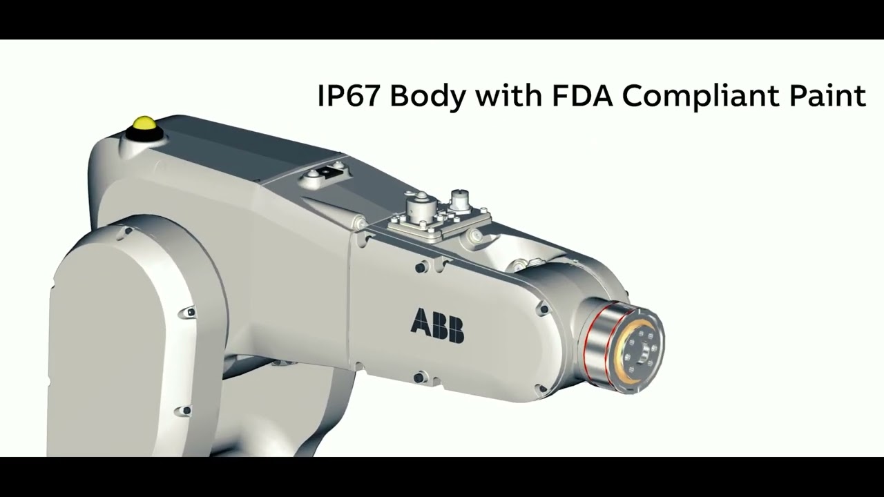 This is the IRB 1200 Hygienic