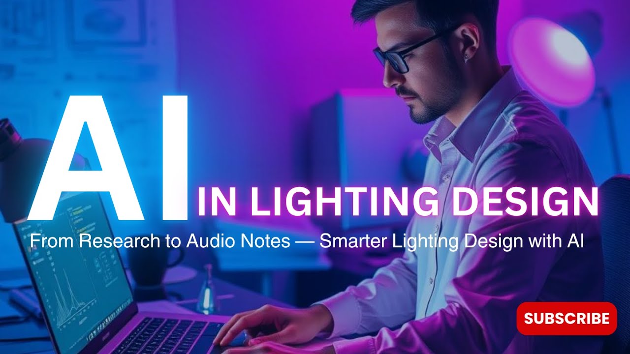 AI in lighting design - From Research to Audio Notes