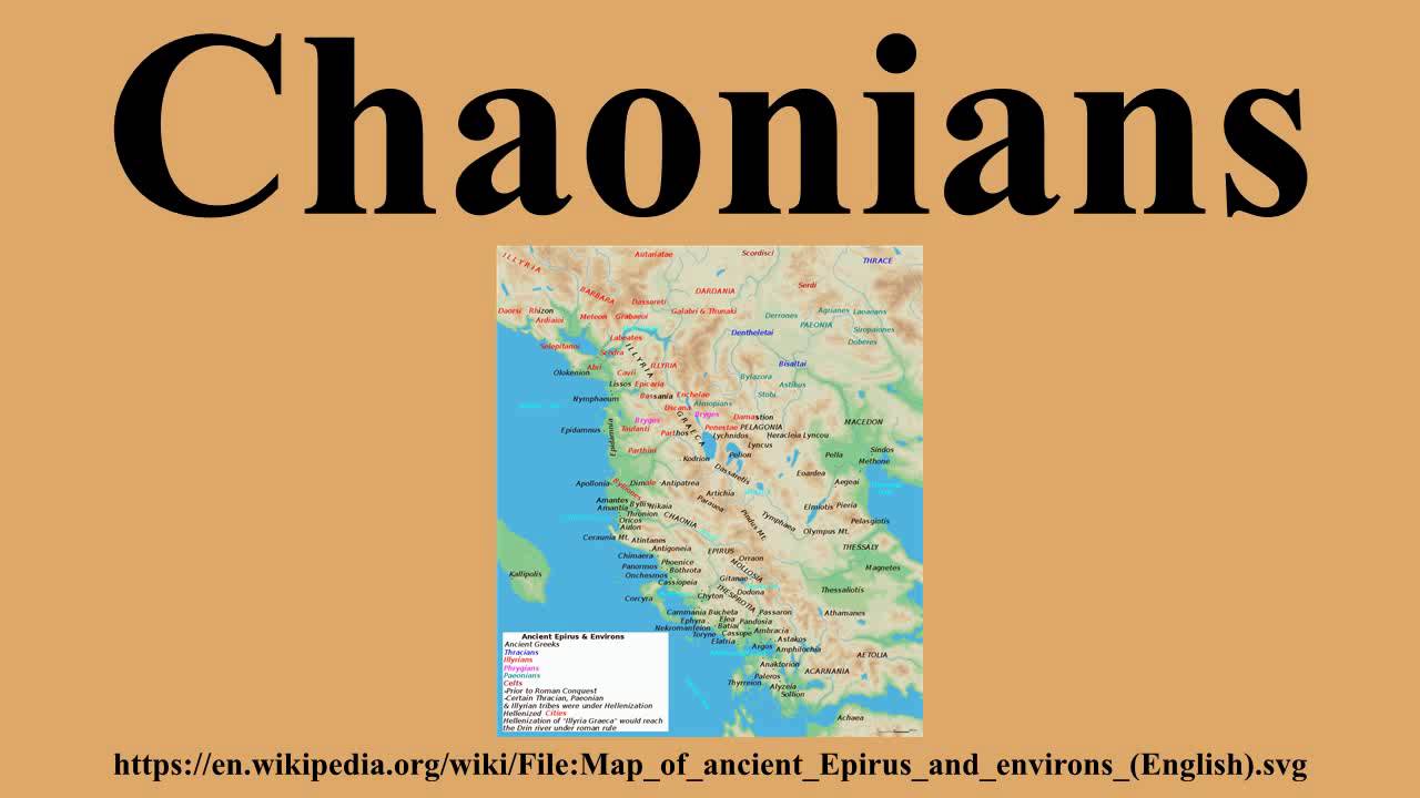 Chaonians
