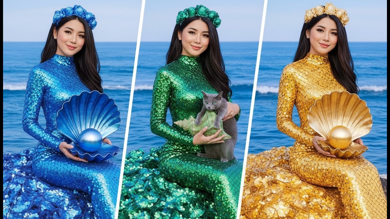 Мы превратили девушку в русалку 🧜‍♀️ и это было безумно и здорово!