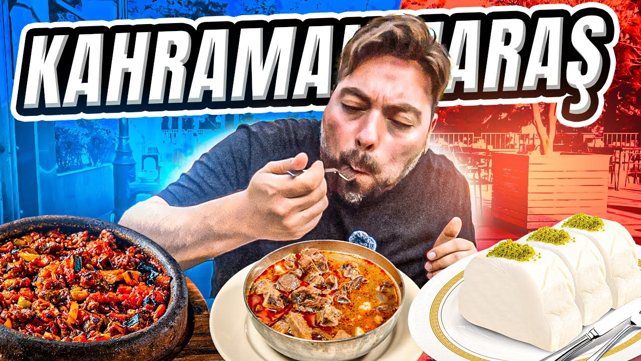 KAHRAMANMARAŞ’TA FUARDA HER ŞEYİ YEDİM!