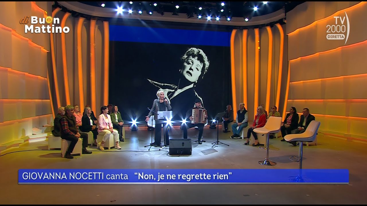 Di Buon Mattino (TV2000) - Un ricordo di Edith Piaf insieme a Giovanna Nocetti e Walter Bagnato