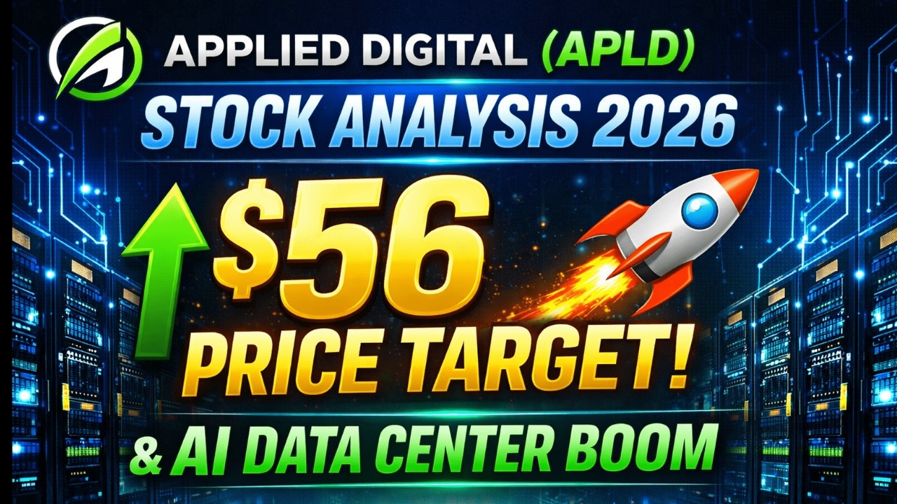 Applied Digital (APLD) Stock Analysis 2026 | $56 Price Target & AI Data Center Boom