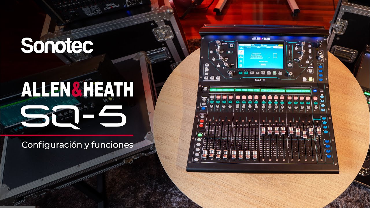 Allen & Heath SQ-5 - Configuración y funciones