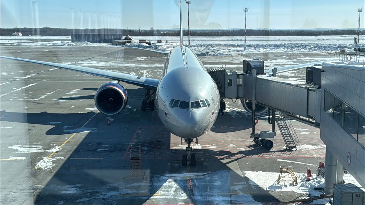 Перелёт из Хабаровска в Москву на Boeing 777-300ER!✈️А/к Аэрофлот.