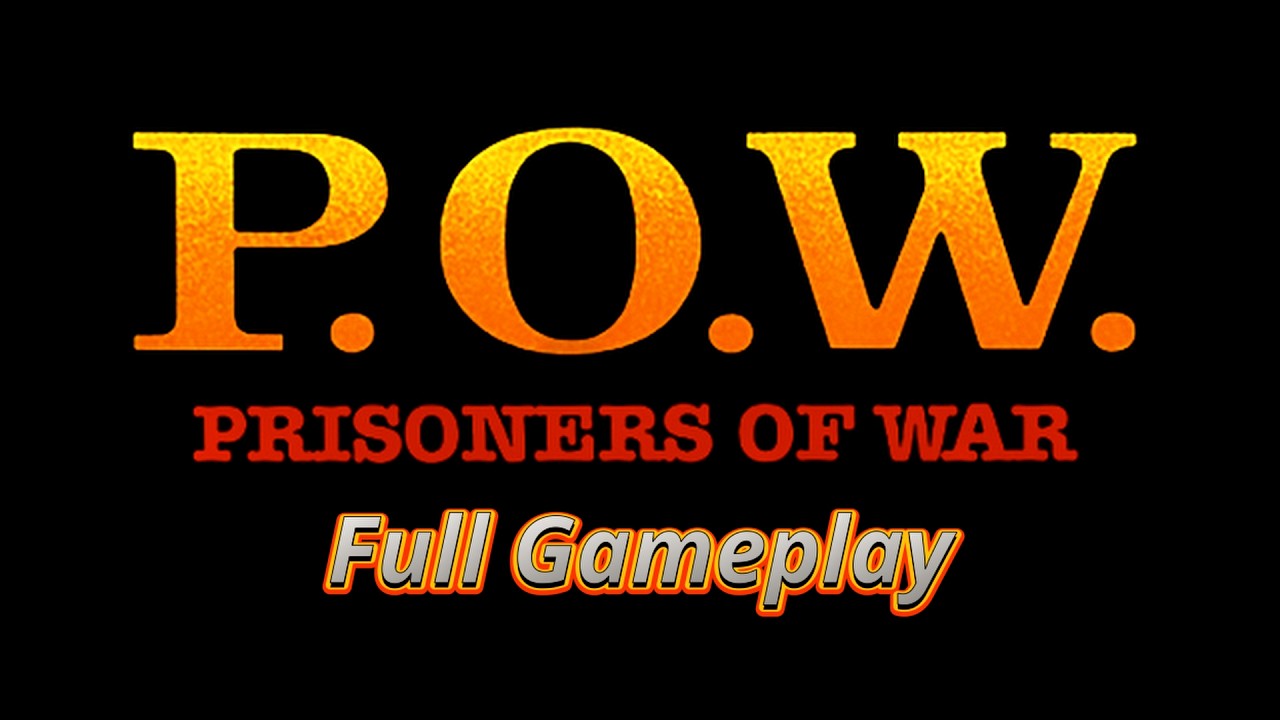 Prisoners of War (P.O.W) | Full Gameplay | Longplay | (Arcade Port)