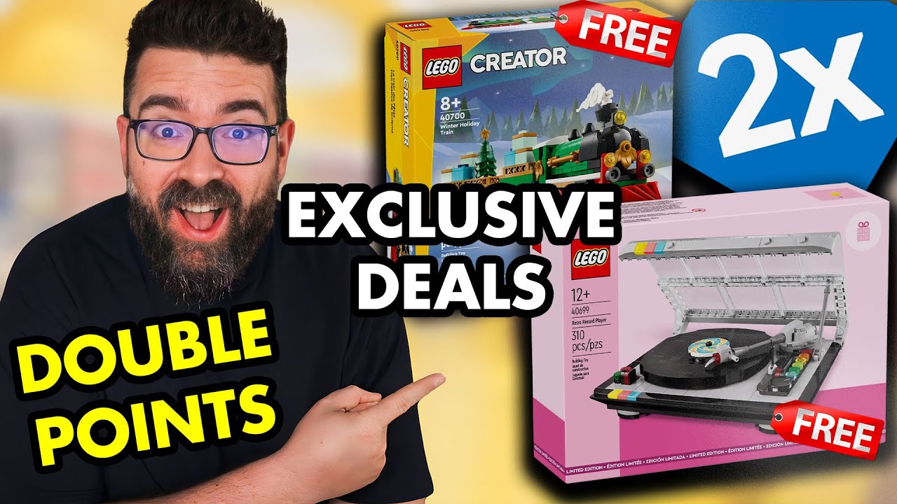 Weekendowe promocje LEGO Insiders: podw&oacute;jne punkty, darmowe prezenty i wiele więcej!