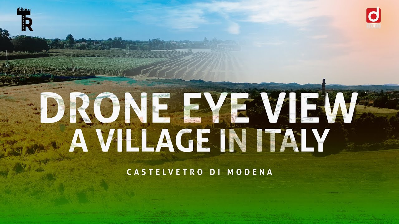 Discovering A Picturesque Italian Village From Above With Drone Footage