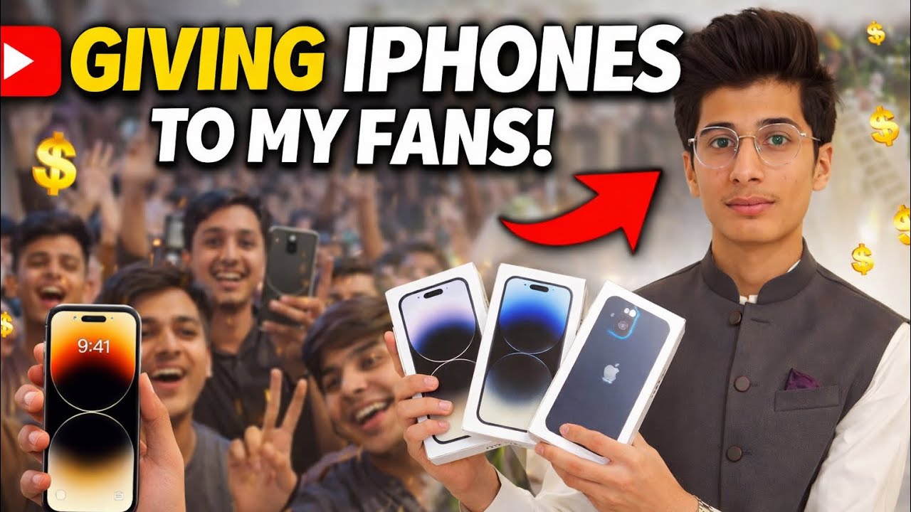 Giving IPhones To My Fans