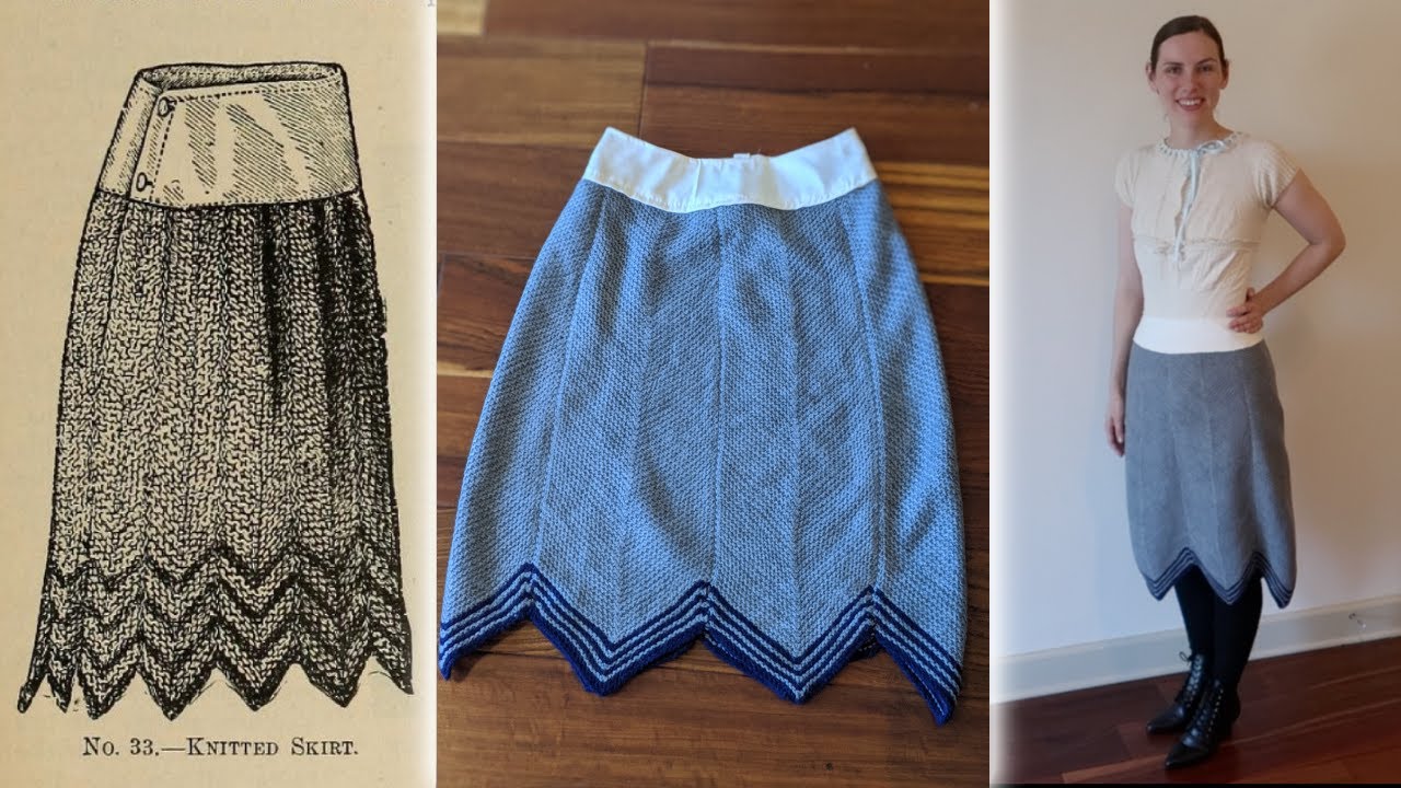 Victorian Winter Petticoat || Historical Knitting