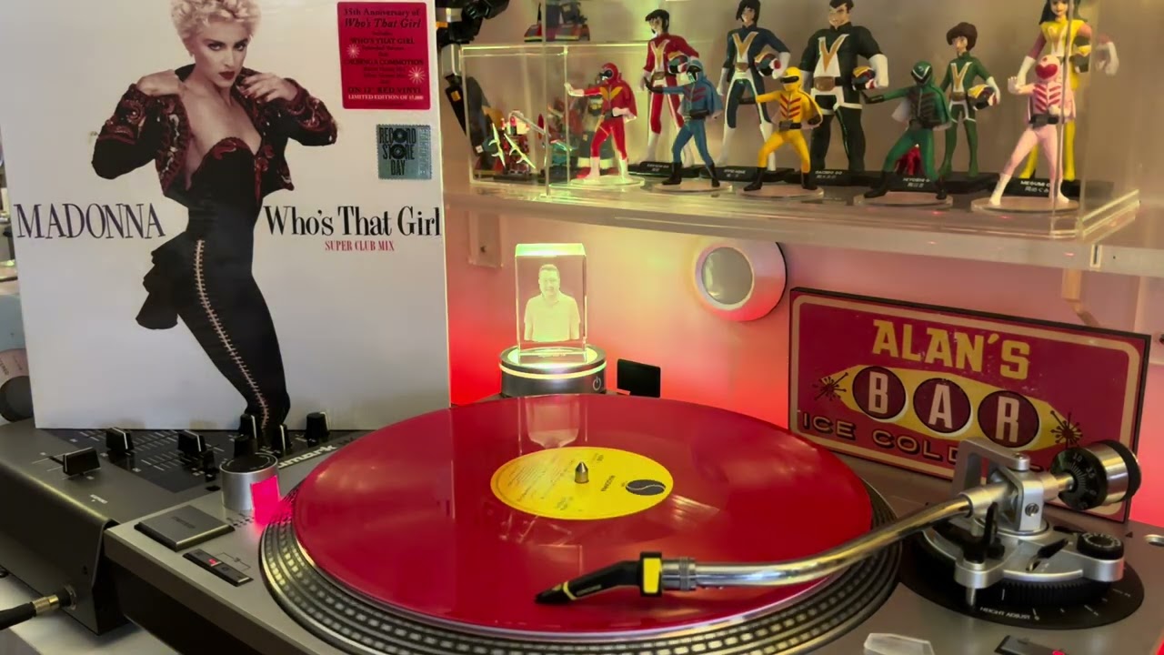 Who’s That Girl (Extended Version) - Madonna (RSD red vinyl) #throwback #80s #queenofpop