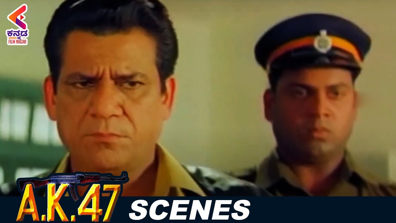 Om Puri Best Action Scene | AK 47 Kannada Movie | Shiva Rajkumar | Girish Karnad | Om Puri