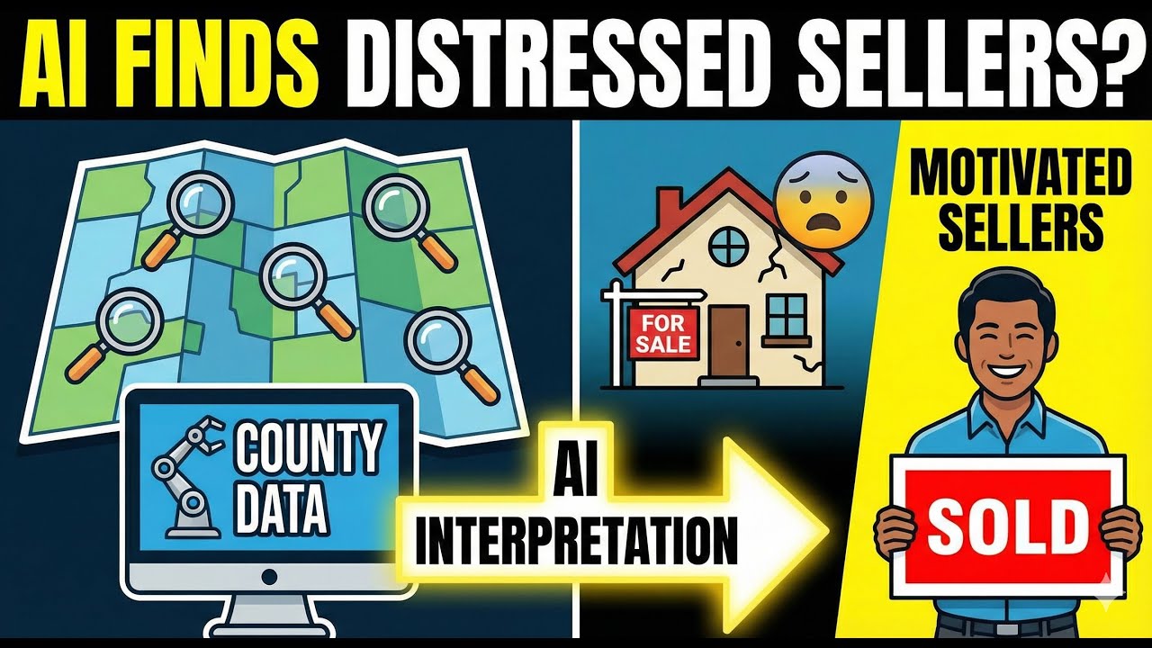 AI prompting to find motivated sellers & distressed factors (Project Work)