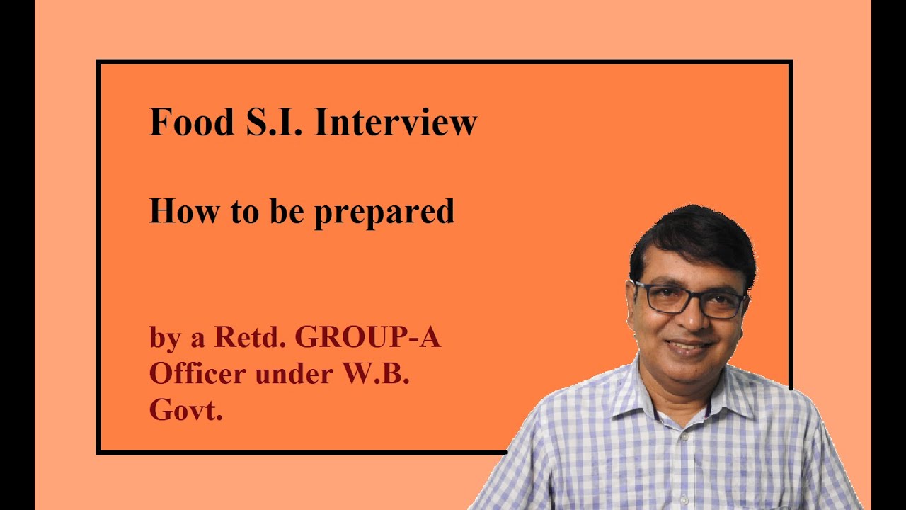 Food S.I. Interview And How to be Prepared