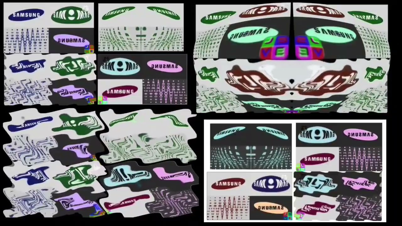 Samsung logo history quadparison 1 cubed (LOUD) 