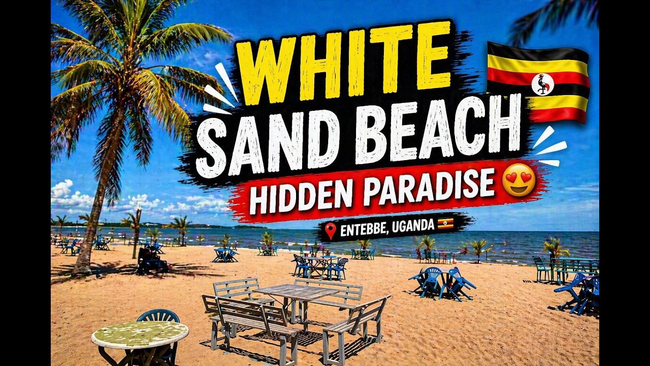 White Sand Beach Hidden Paradise | Entebbe Uganda Beach Vlog