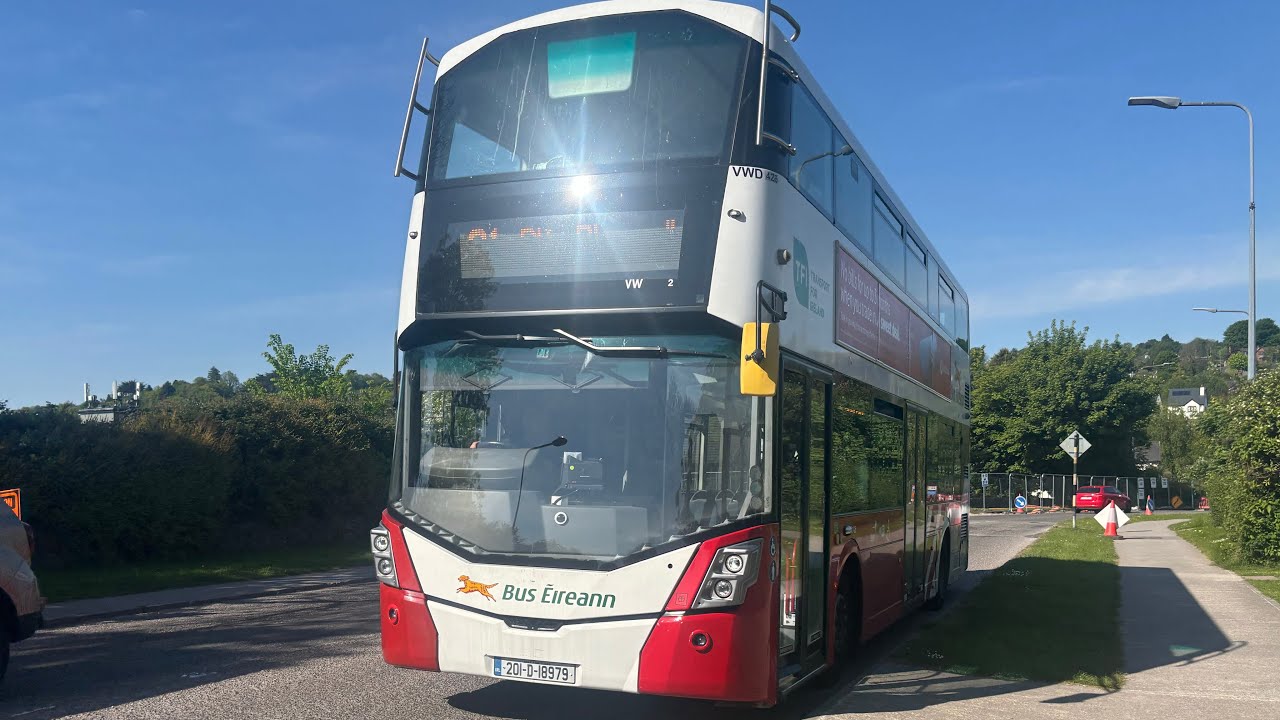 Bus Eireann VWD426 Volvo B5TL Wright Eclipse Gemini 3 Route 31 City Centre To Glanmire
