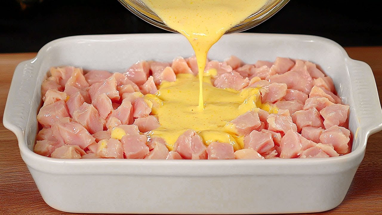 Schnelles und einfaches Hähnchenbrust Abendessen! Das Lieblingsessen meines Mannes! Hühnchenrezept