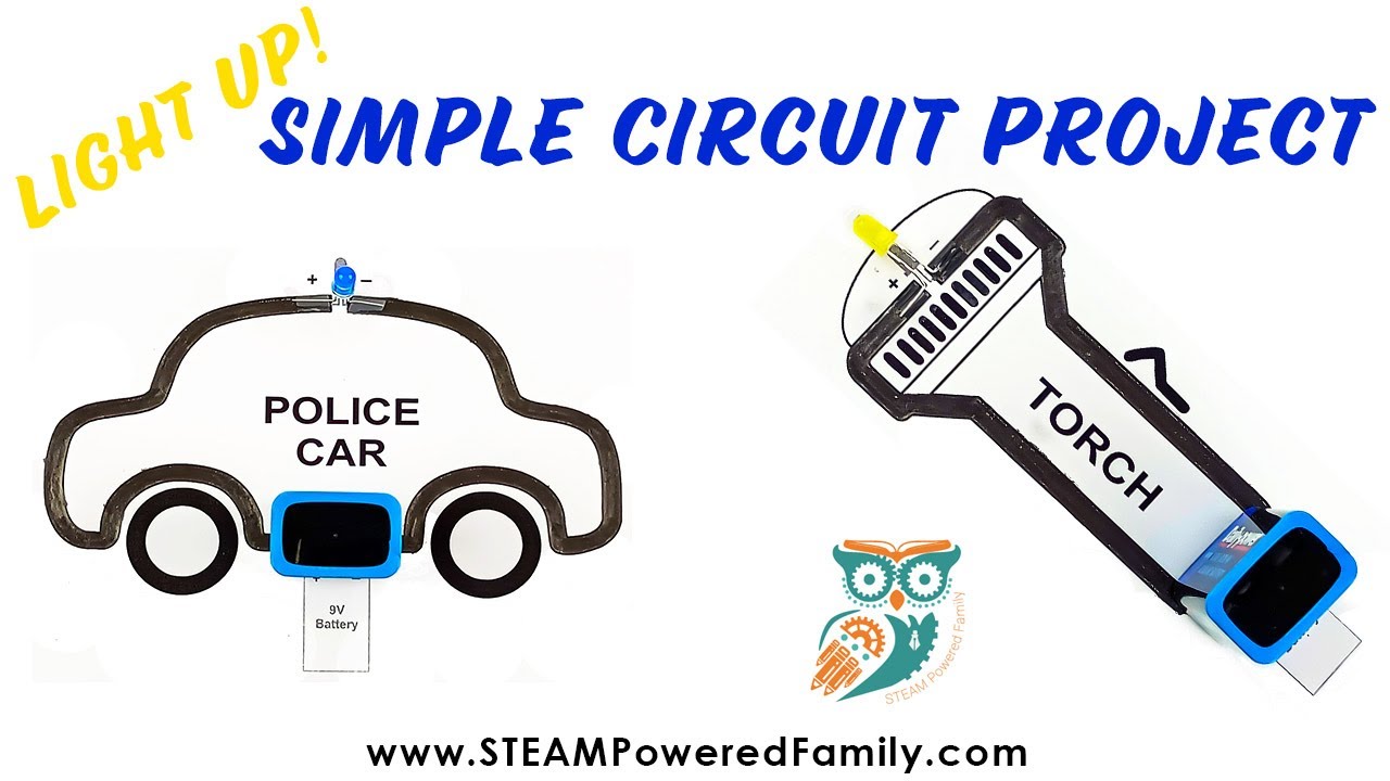 Amazing Simple Circuit Project For Kids - Perfect for a First Circuit Project