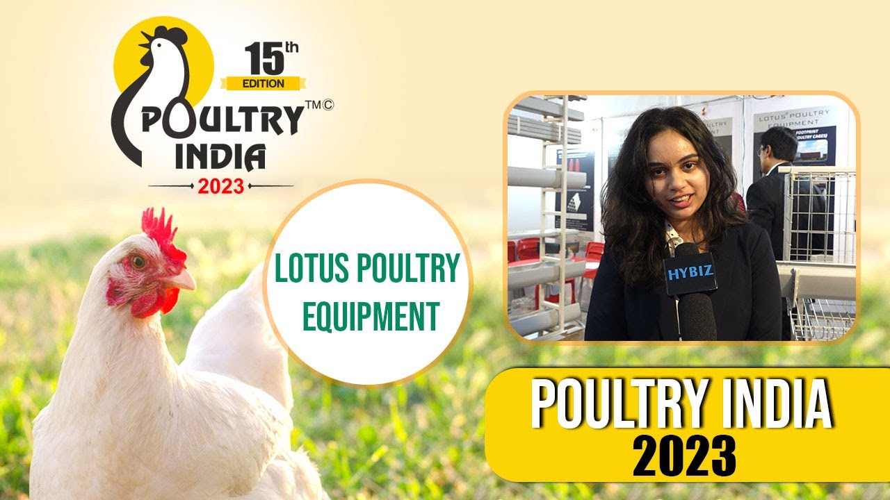 Layer Cage Feed | Lotus Poultry Equipments | Poultry India 2023
