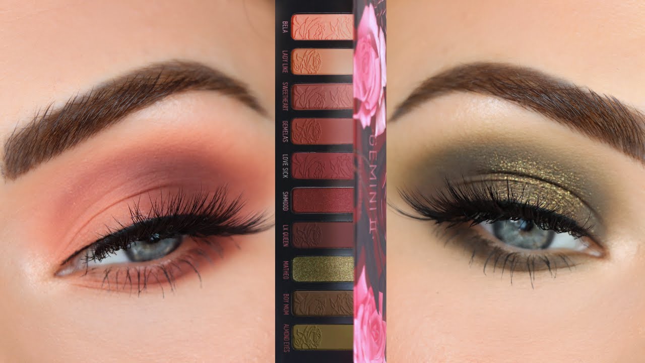 2 Looks Using 1 Palette | Melt Cosmetics Gemini 2 | Eyeshadow Tutorials