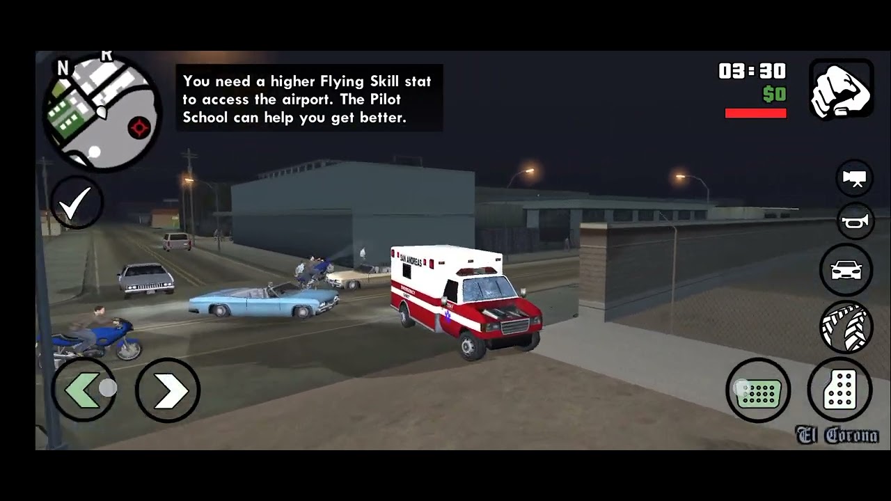 I play GTA San Andreas