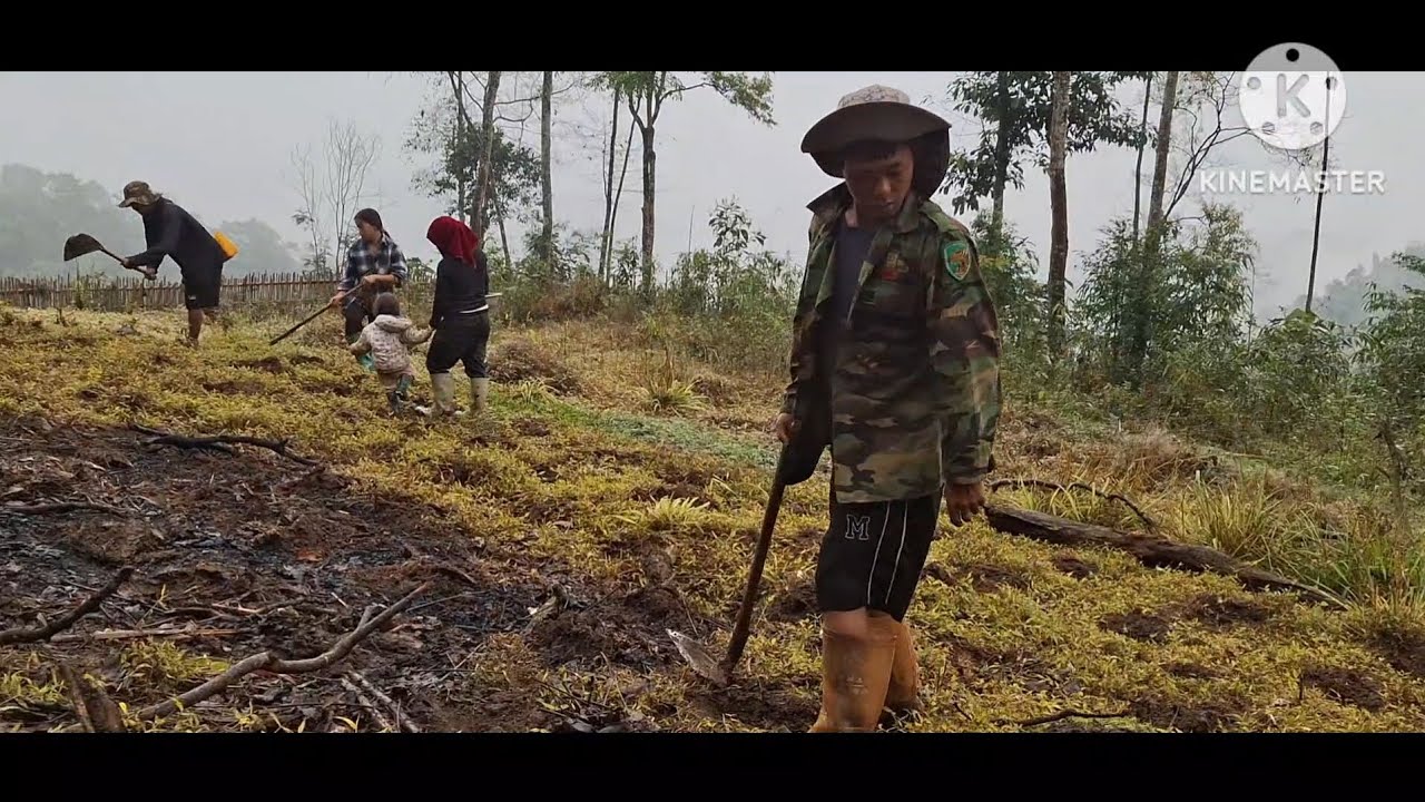  2 vợ chồng lên hộ anh Sính trồng ngô tiếp anh Sính đã trồng hết ngô |Em Trai Sính 1 Chân