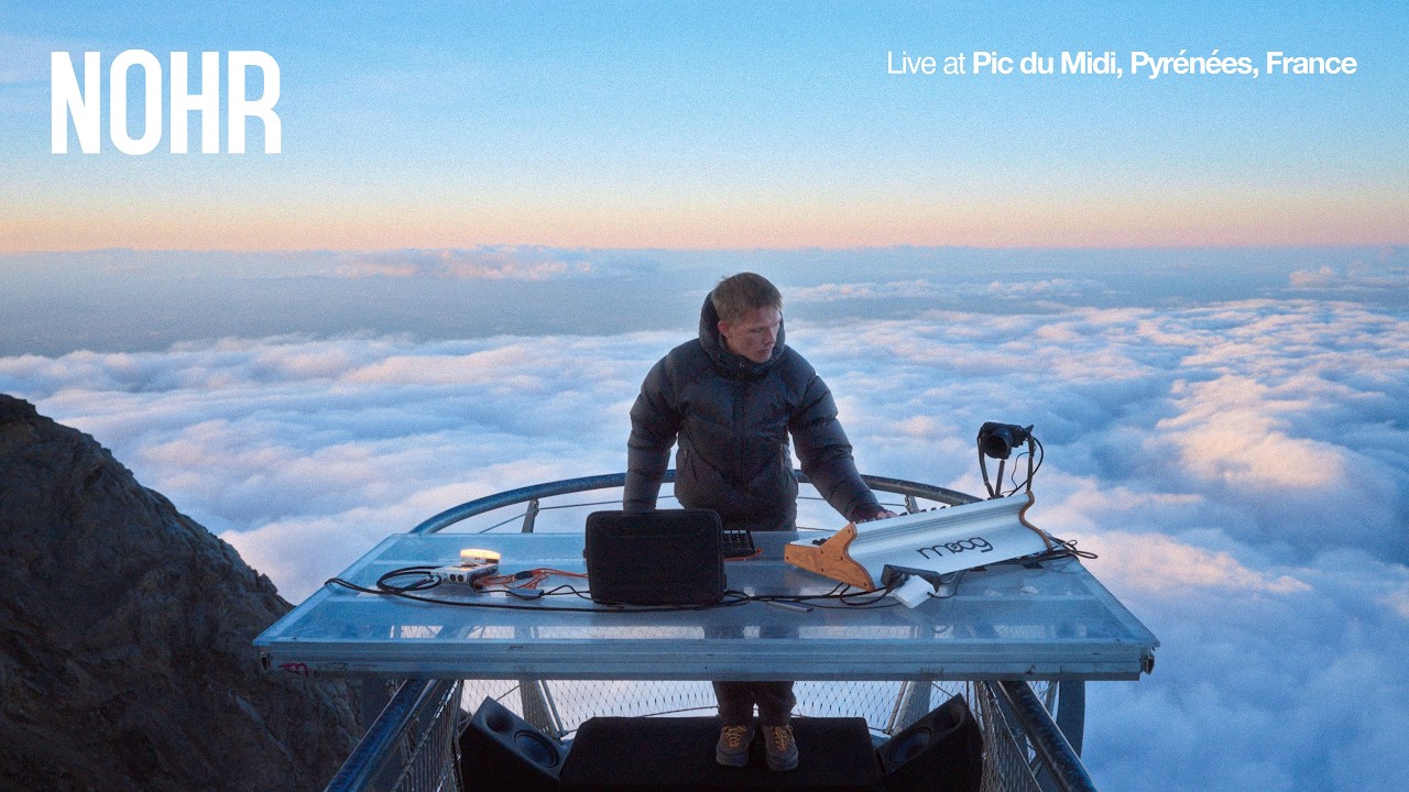Nohr live at Pic du Midi, Pyrénées, France
