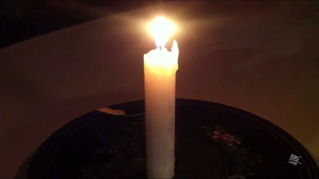 CANDLE BURNING - Time Lapse