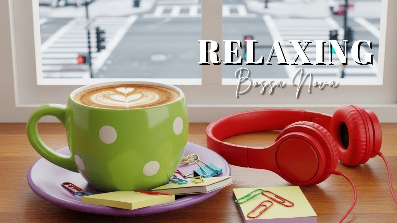Happy Lightly Jazz ☕Feeling Relaxing Coffee Jazz Music and Positive Bossa Nova Piano for Great moods