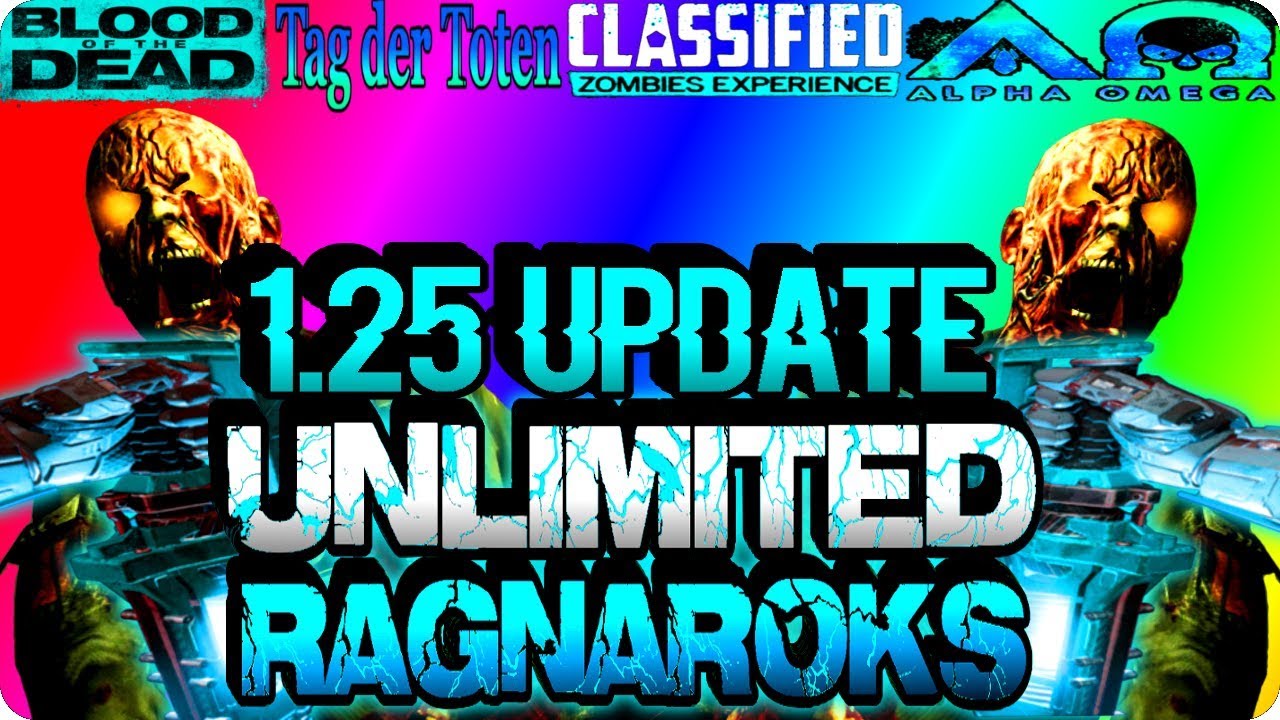 BO4 Zombie Glitches: Unlimited DG-5 Ragnarok's Glitch (Update 1.25) - Black Ops 4 Glitches