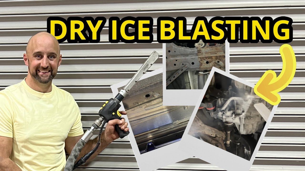 DRY ICE BLASTING! AMAZING RESULTS!