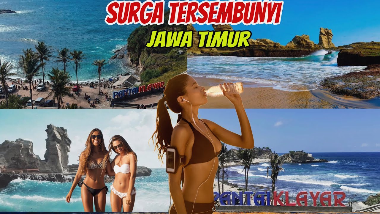 PANTAI KLAYAR SURGANYA PACITAN | KEINDAHAN WISATA ALAM JAWA TIMUR YANG TERSEMBUNYI