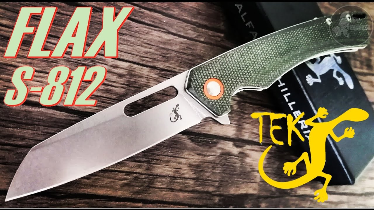 😍NAVAJA SALAMANDRA TEK S-812 FLAX, UNA NAVAJA DIFERENTE😍