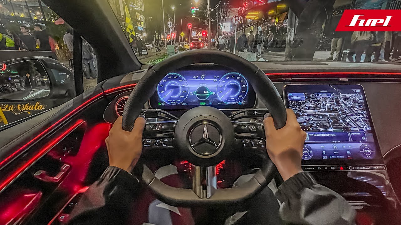 Mercedes-Benz EQE 350+ 2024 | Manejo POV (Sonido Binaural y ASMR)