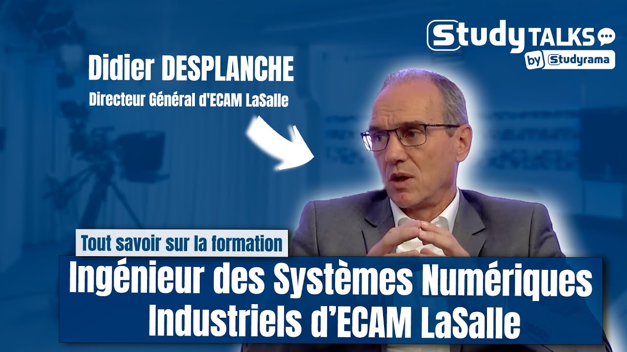 Tout savoir sur la formation Ingénieur des Systèmes Numériques Industriels d’ECAM LaSalle