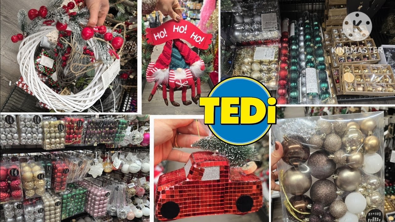 🌟🎄 TEDI WEIHNACHTSDEKO | GLANZ, LICHTER UND FESTLICHE STIMMUNG!