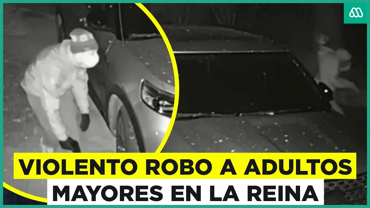 Violento asalto a adultos mayores en La Reina