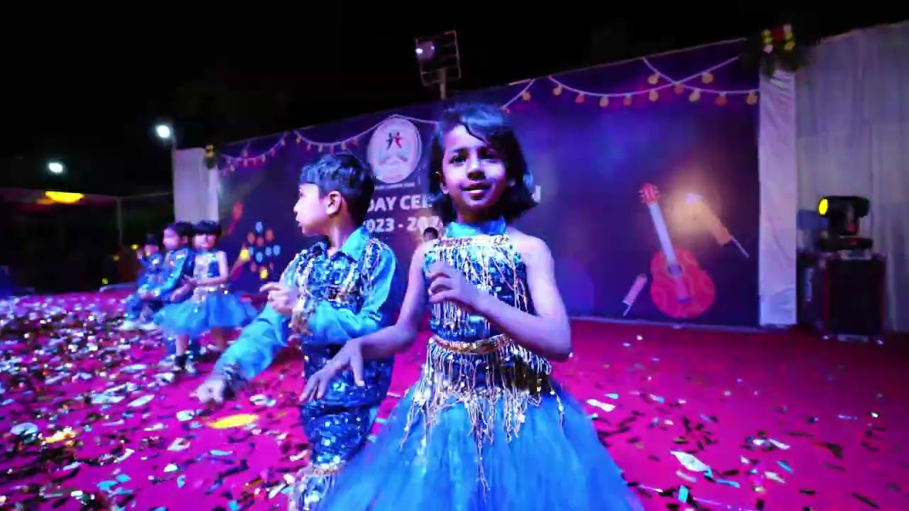 Rock & Roll Dance | Pre k1 Students | Annual Function 2024 | American School Dahod