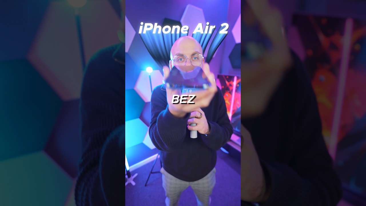Nowy IPHONE bez portu ładowania 👀